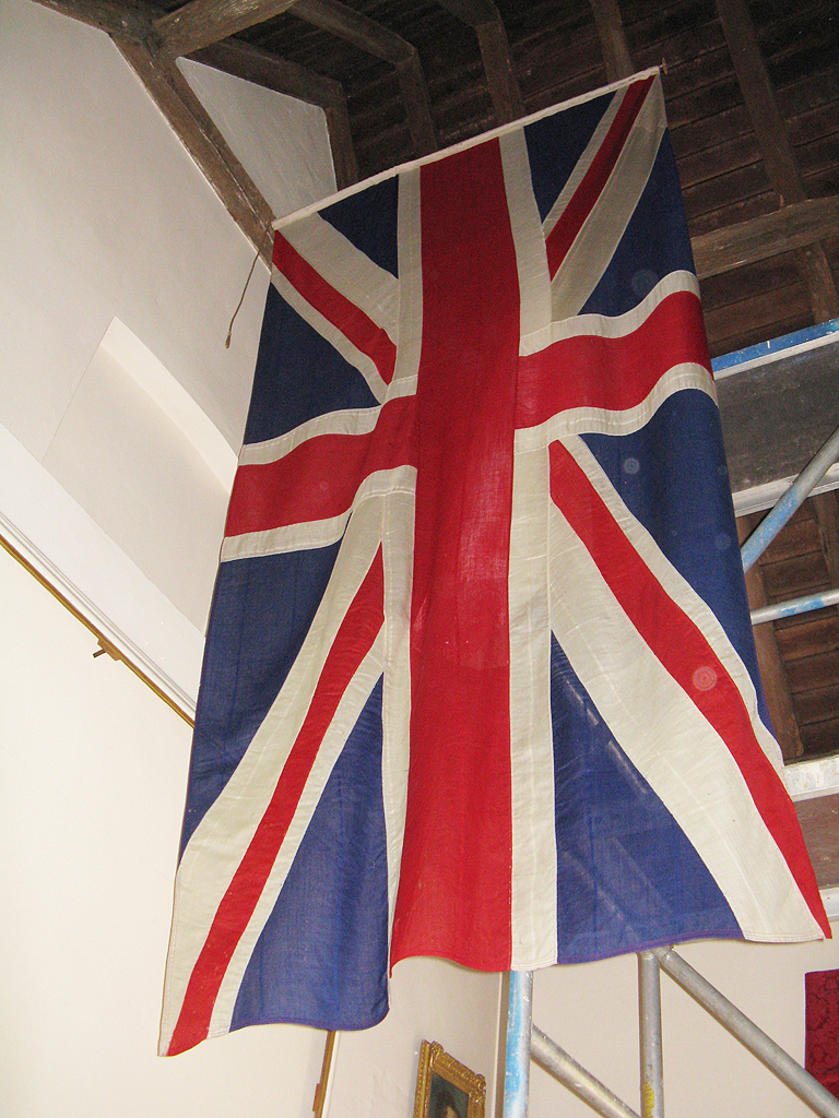 The Union Flag reinstated after treatment.