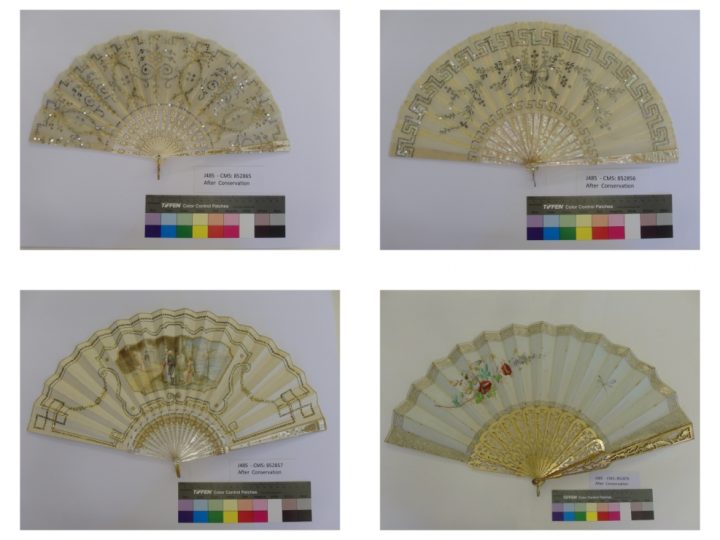 Fans in new display at Ickworth House