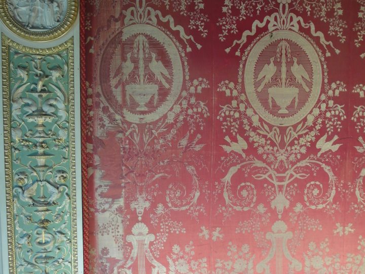 Conserving the Silk Wall-Coverings in the Boudoir at Arlington Court